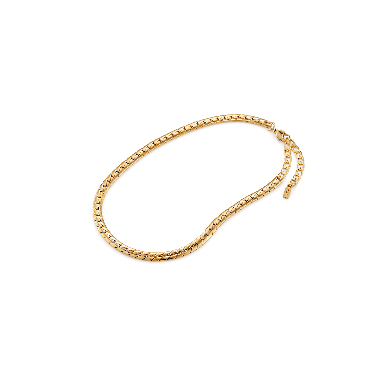 Priya Snake Chain Anklet Gold